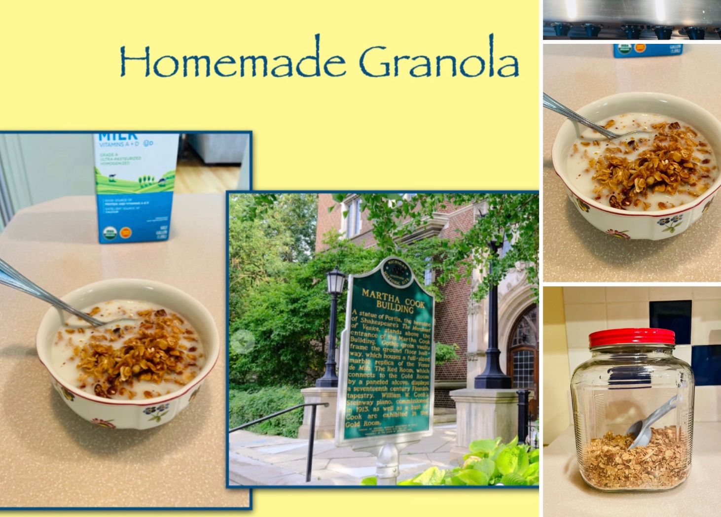 🍴 Marvelous Monday Recipe         Homemade Granola