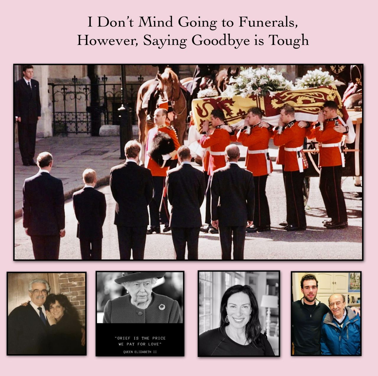 ✏️ Weekly Blog Post                           I Don’t Mind Going to Funerals, But Saying Goodbye is Tough