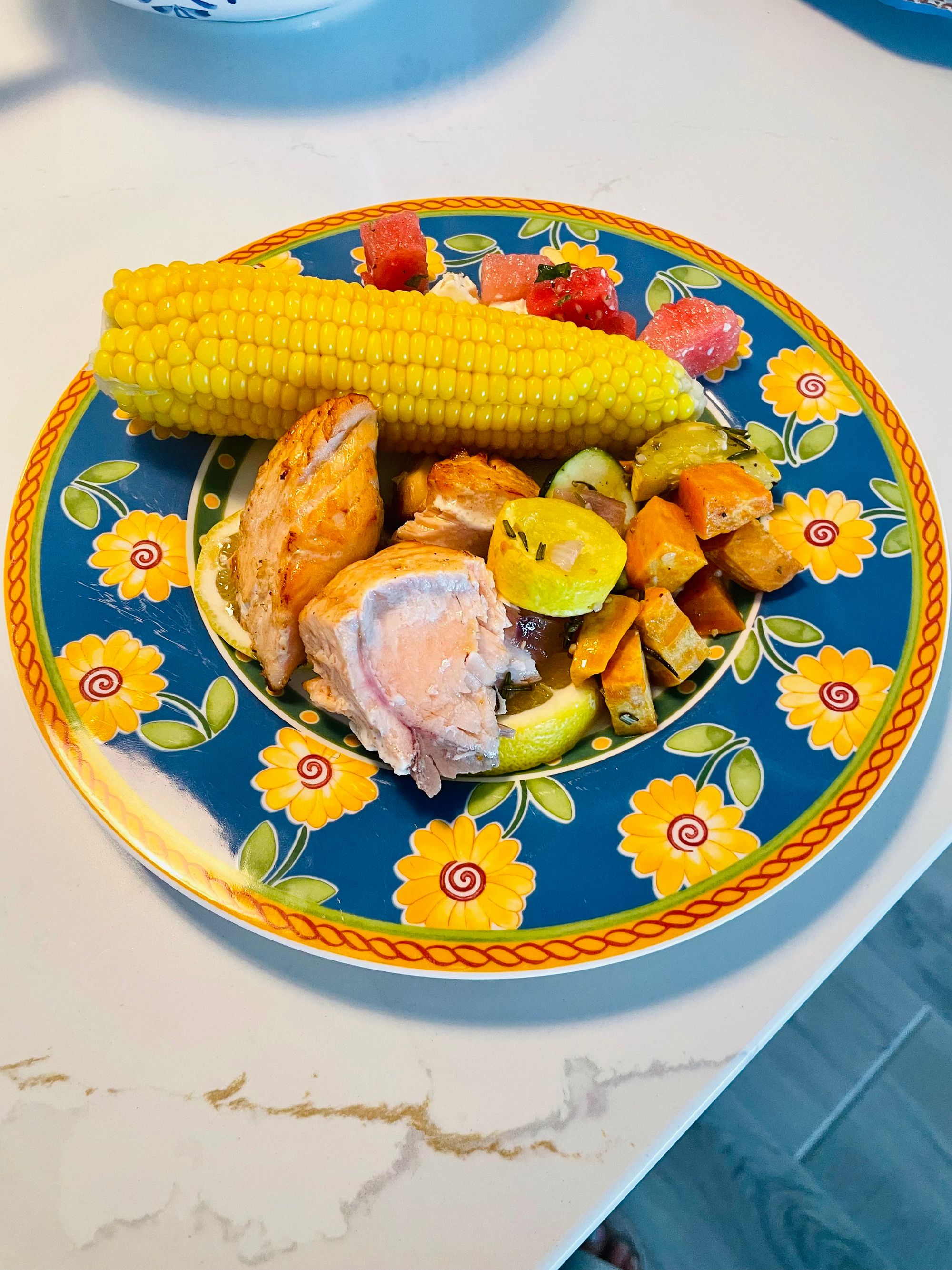 🍴Marvelous Monday Recipe Grilled Lemon Dill Salmon Dinner